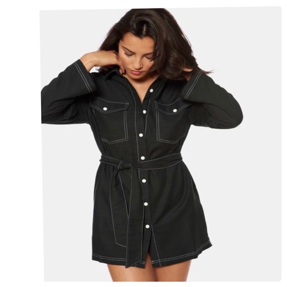 DOLCE VITA Button Down Swimsuit Coverup Size XS - Picture 2 of 8